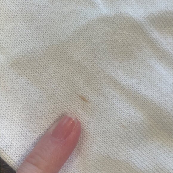 NWT Madewell Women's Sz M White Crewneck Cardigan in 100% Cotton Slim NV972 - Picture 7 of 12